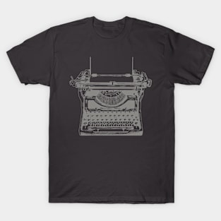 vintage typewriter 3 T-Shirt